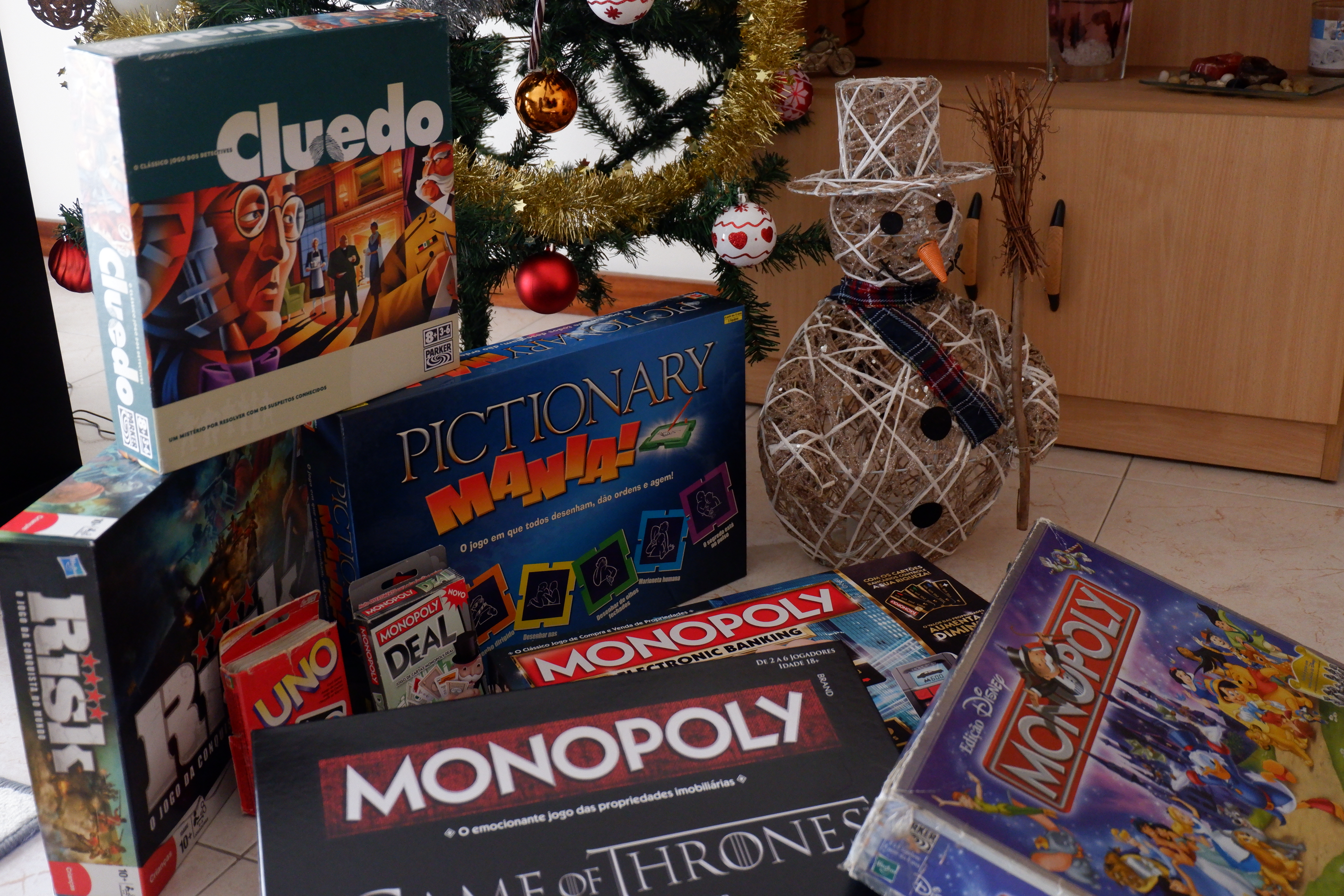 Jogos de família para a consoada!