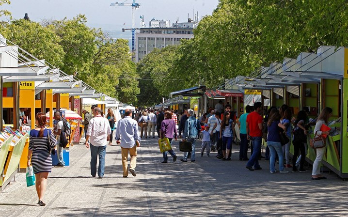 Estou na Feira do Livro de Lisboa
