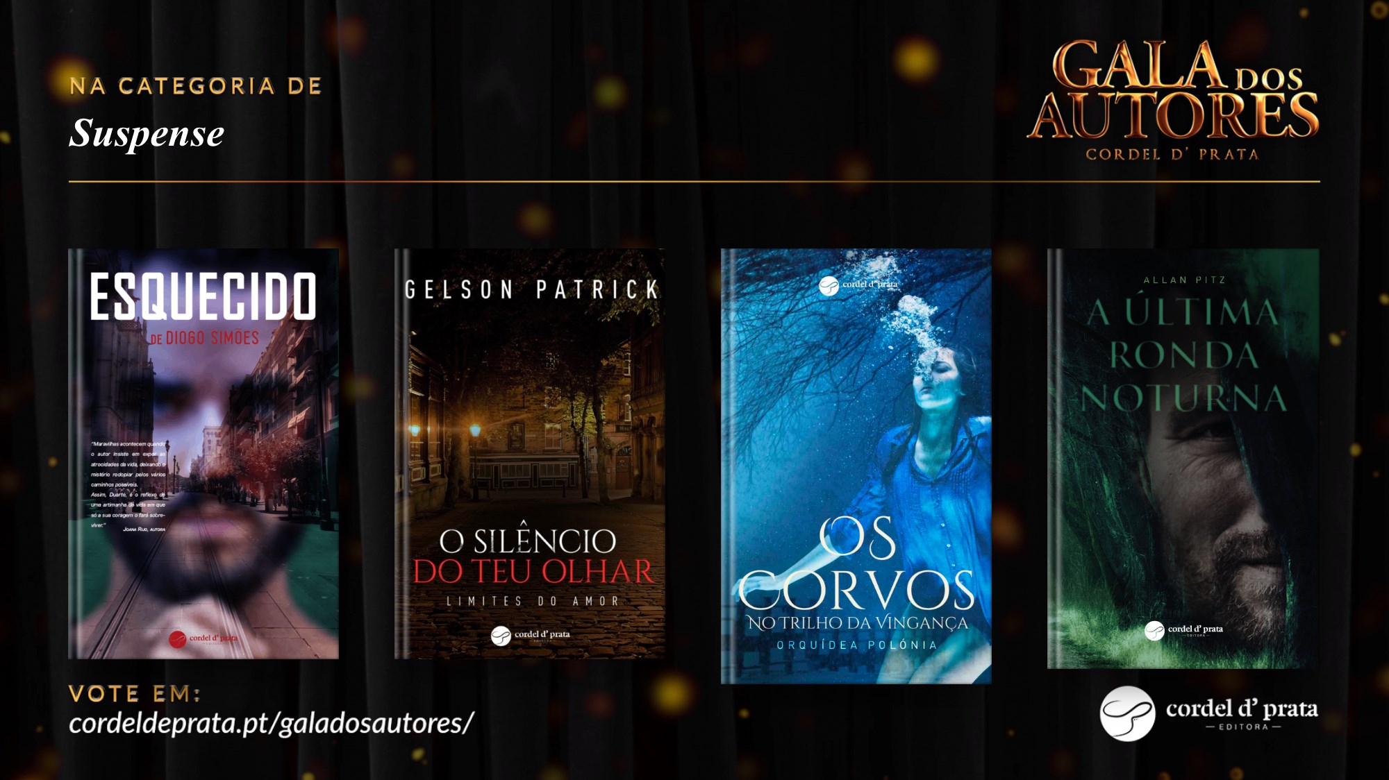 “Esquecido” nomeado para Melhor Suspense