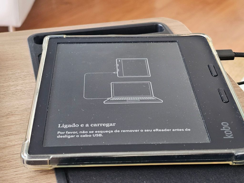 Kobo ligado ao PC